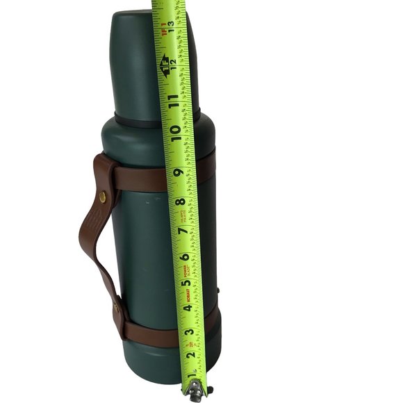 MAGNOLIA Hearth & Hand Joanna Gaines Thermos Green Small Dent in Side - Picture 6 of 14